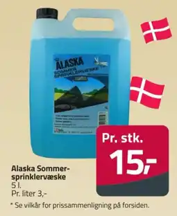 Fleggaard Alaska Sommer-sprinklervæske tilbud