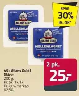 Fleggaard Allans Guld mellemlagret tilbud