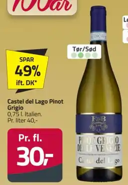 Fleggaard Castel del Lago Pinot Grigio tilbud