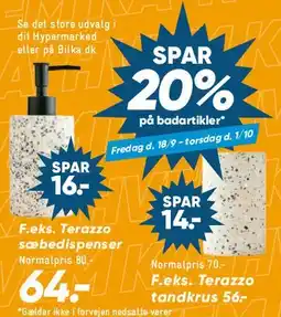 Bilka Terrazzo sæbedispenser tilbud