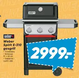 Bilka Weber Spirit E-310 gasgrill tilbud