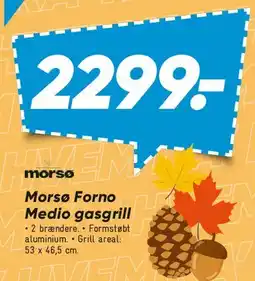 Bilka Morso Forno Medio gasgrill tilbud