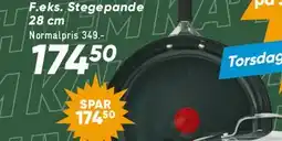 Bilka Stegepande 28 cm - Jamie Oliver / Tefal tilbud