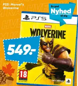 Bilka PS5: Marvel's Wolverine tilbud