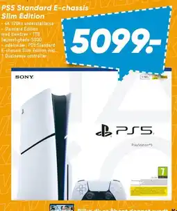 Bilka PlayStation 5 (PS5) - Standard E-chassis / Slim Edition tilbud