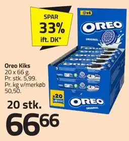 Fleggaard Oreo Kiks tilbud