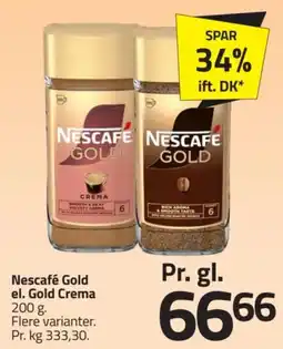 Fleggaard Nescafe Gold tilbud
