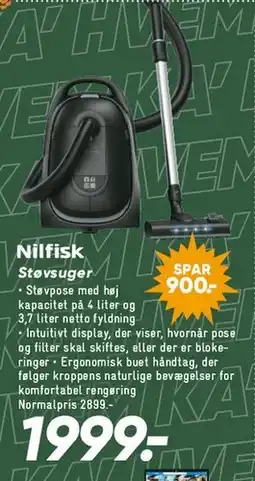 Bilka Nilfisk støvsuger tilbud