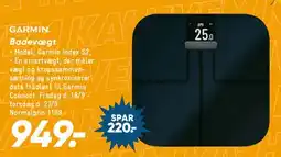 Bilka Garmin badevægt tilbud