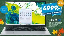 Bilka Acer 15,6 Full HD PC tilbud