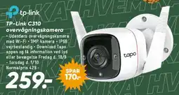 Bilka TP-Link C310 overvågningskamera tilbud