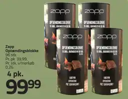 Fleggaard Zapp Optændingsblokke tilbud