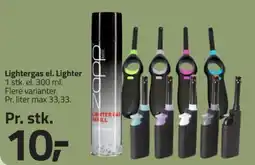 Fleggaard Zapp Lightergas el. Lighter tilbud