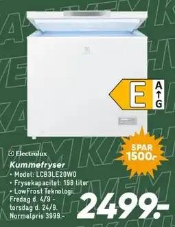 Bilka Kummefryser tilbud