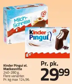 Fleggaard Kinder Pinguil tilbud