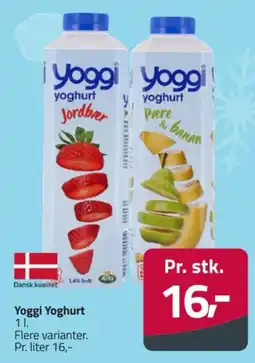 Fleggaard Yoggi Yoghurt tilbud