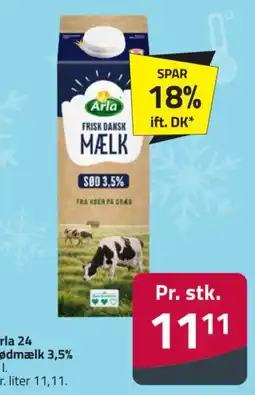 Fleggaard Arla mælk tilbud