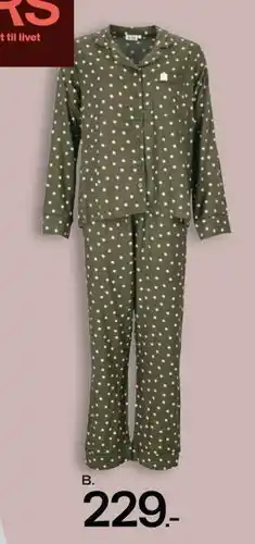 Bilka Pyjamas (polka dot) tilbud