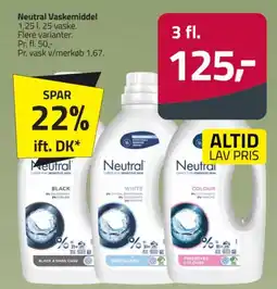 Fleggaard Neutral vaskemiddel tilbud