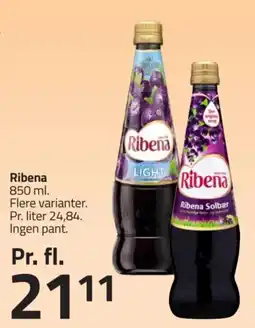 Fleggaard Ribena tilbud