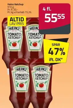 Fleggaard Heinz Tomato Ketchup tilbud