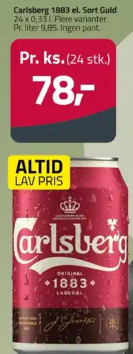 Fleggaard Carlsberg 1883 tilbud
