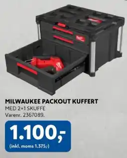 Davidsen Milwaukee packout kuffert tilbud