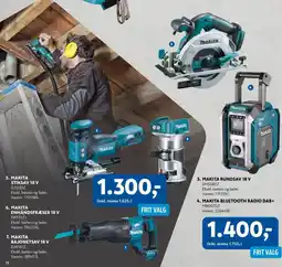 Davidsen Makita stiksav 18 v tilbud