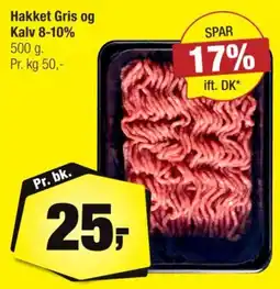 Calle Hakket Gris og Kalv tilbud