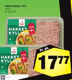 Calle Rose Hakket Kylling tilbud