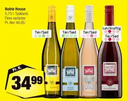 Calle Noble House tilbud