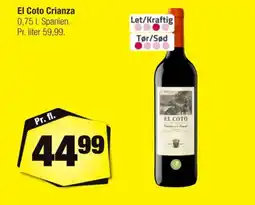 Calle El Coto Crianza tilbud
