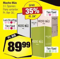 Calle Mucho Más tilbud