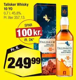 Calle Talisker Whisky 10 YO tilbud