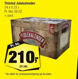 Calle Thisted Julekalender tilbud
