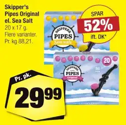 Calle Skipper's Pipes Original tilbud