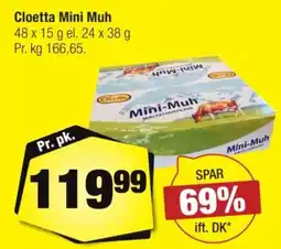 Calle Cloetta Mini Muh tilbud