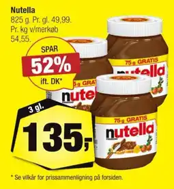 Calle Nutella tilbud