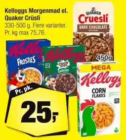 Calle Kelloggs Morgenmad tilbud