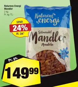 Calle Naturens Energi Mandler tilbud