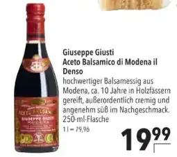 Citti Giuseppe Giusti Aceto Balsamico di Modena il Denso tilbud