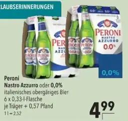 Citti Peroni Nastro Azzurro oder 0,0% tilbud