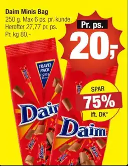 Calle Daim Minis tilbud