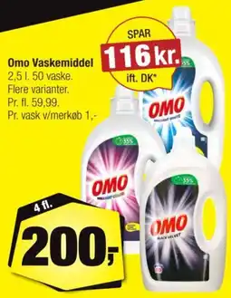 Calle Omo vaskemiddel tilbud