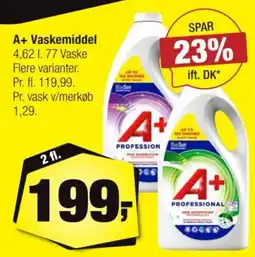 Calle A+ Vaskemiddel tilbud