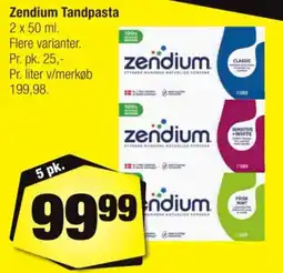Calle Zendium Tandpasta tilbud