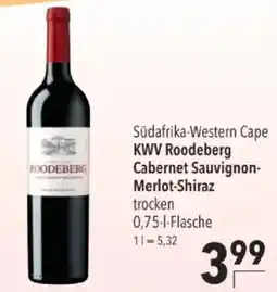 Citti Kwv Roodeberg Cabernet Sauvignon-Merlot-Shiraz tilbud