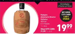 Citti Pampero Aniversario Reserva Exclusiva tilbud