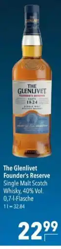 Citti The Glenlivet Founder's Reserve Single Malt Scotch Whisky tilbud
