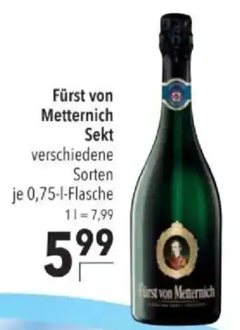 Citti Fürst von Metternich Sekt tilbud